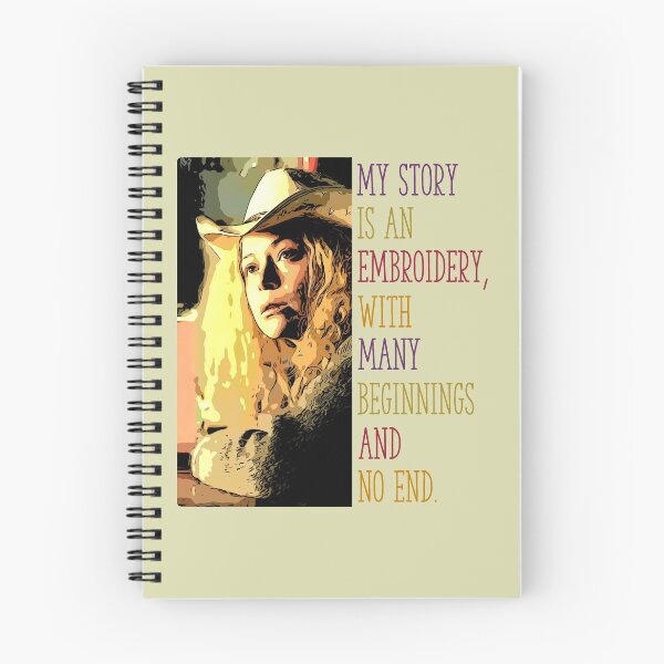 Item preview, My Story Is An Embroidery - Crazy Helena - Orphan Black designed and sold by LaRoach Digital Arts.