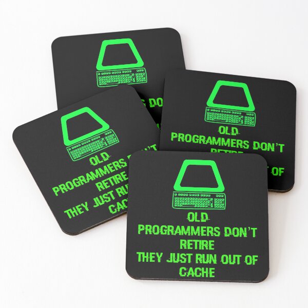 Item preview, Old programmers don't retire they just run out of cache designed and sold by enigma3a.