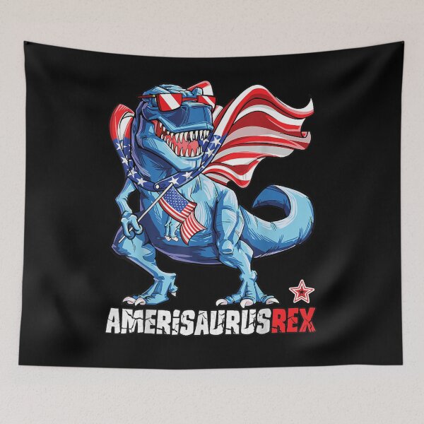 Item preview, Dinosaur American Flag Outfits 4th Of July Amerisaurusrex  designed and sold by anniet33.
