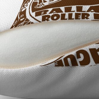 Alternate view of BRDL Negative White Logo - Clothing & Pillows Throw Pillow
