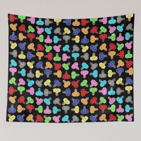 Item preview, Colorful Elephant head designed and sold by MrJean.