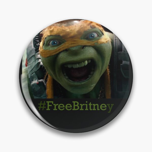 Item preview,   Free Britney freebritney ninja turtle designed and sold by Darikdark.