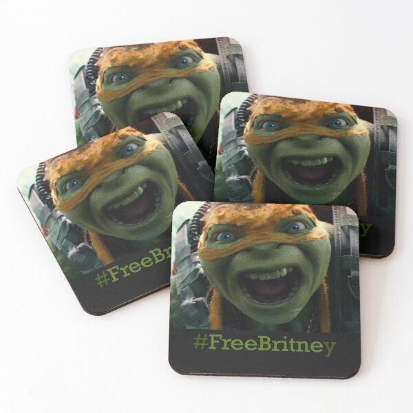 Item preview,   Free Britney freebritney ninja turtle designed and sold by Darikdark.