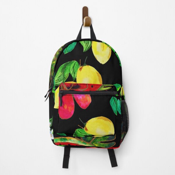 Item preview, Tropical hibiscus and watermelon with lemon tree designed and sold by Sevilka.