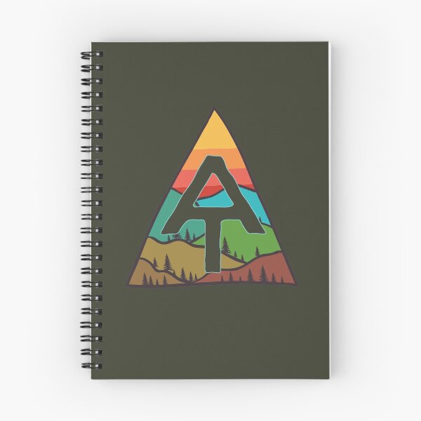 Item preview, Appalachian Trail Vintage Mountains With Sunset Art designed and sold by MrEddie10.