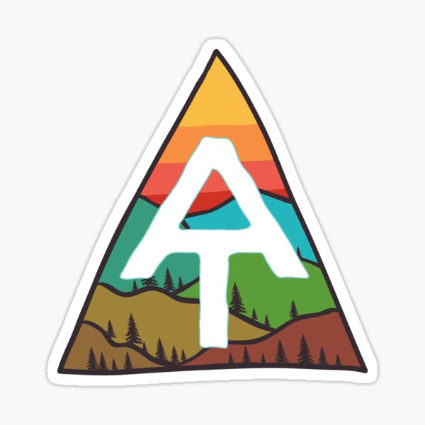 Artikel-Vorschau von Appalachian Trail Vintage Berge mit Sonnenuntergang Kunst, designt und verkauft von MrEddie10.