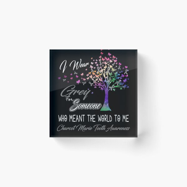 Item preview, Me visto de gris para alguien Charcot Marie Tooth Awareness designed and sold by Gillosina.