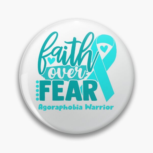 Item preview, Faith Over Fear Agoraphobia Warrior designed and sold by largellie.