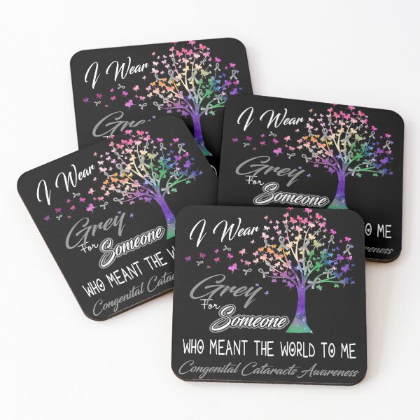 Item preview, I Wear Grey For Someone Congenital Cataracts Awareness designed and sold by Gillosina.