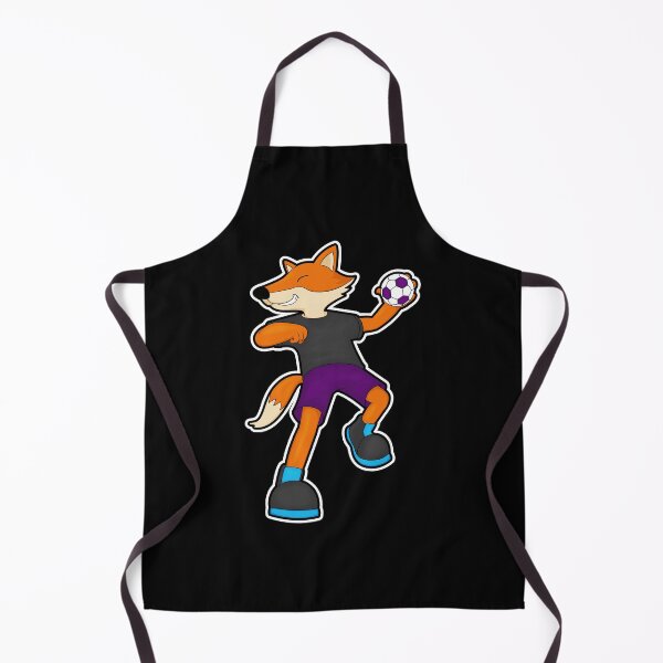 Item preview, Fox at Handball player with Handball designed and sold by Snabdesign84.