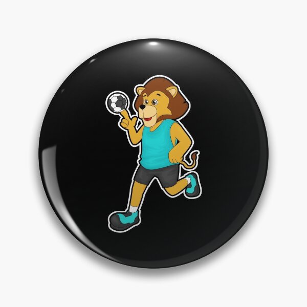 Item preview, Lion Handball player Handball  designed and sold by Snabdesign84.