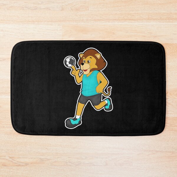 Item preview, Lion Handball player Handball  designed and sold by Snabdesign84.