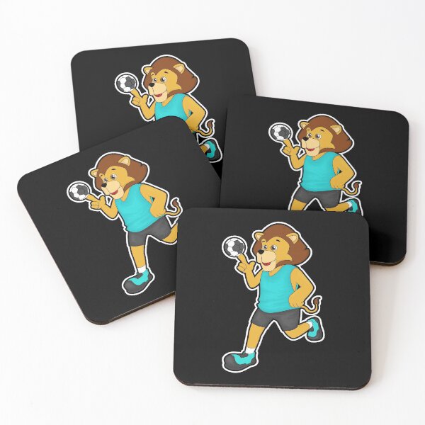 Item preview, Lion at Handball player with Handball designed and sold by Snabdesign84.