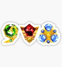 The 3 Spiritual Stones Ocarina of Time Sticker