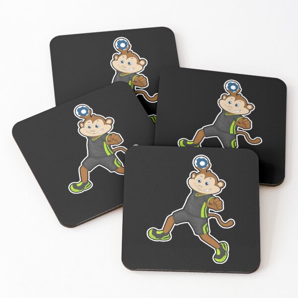 Item preview, Monkey at Handball player with Handball designed and sold by Snabdesign84.