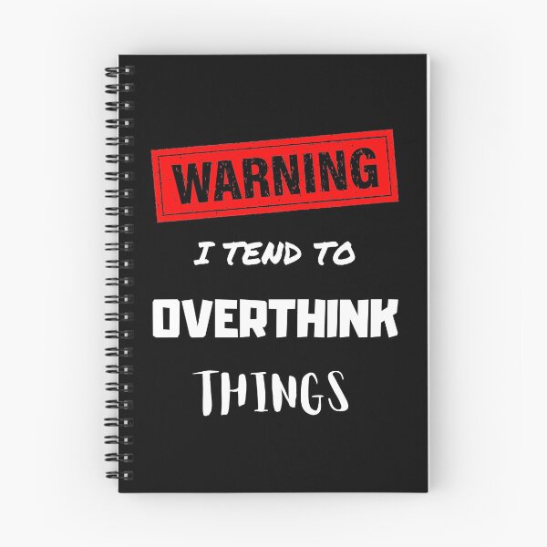 Item preview, WARNING I Tend to overthink Things designed and sold by Eranthe Bernardo.
