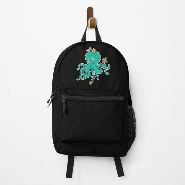 Item preview, Octopus as King with Trident designed and sold by Snabdesign84.