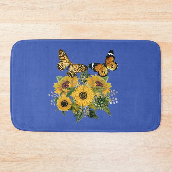 Item preview, Golden Butterflies and Yellow Sunflowers designed and sold by SeaChangeDesign.