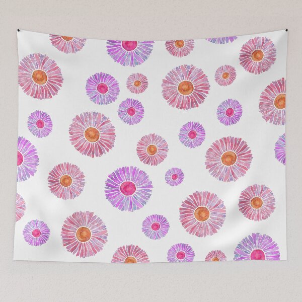 Item preview, Purple and Pink Coneflowers Pattern designed and sold by GrousyGirl.