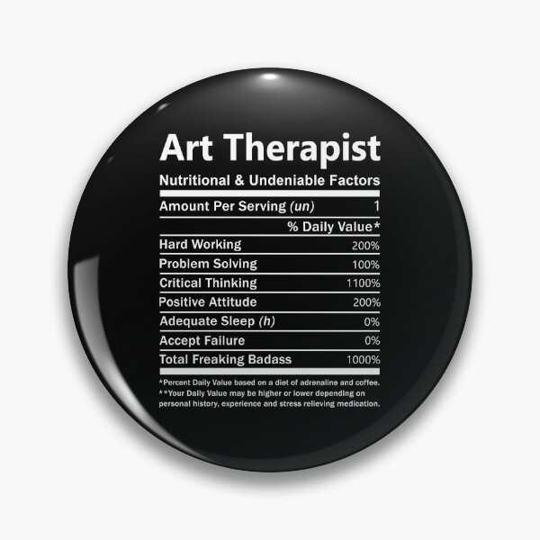 Item preview, Art Therapist T Shirt - Nutritional And Undeniable Factors Gift Item Tee designed and sold by zerniakcor.