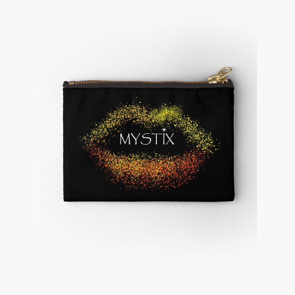 Item preview, Mystix brand yellow orange abstract lips (KISS) designed and sold by MystixJack.