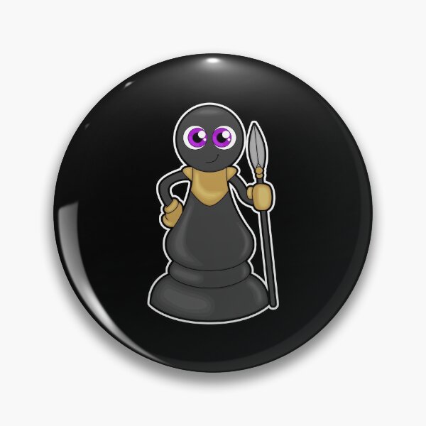 Item preview, Chess piece Pawn at Chess with Spear designed and sold by Snabdesign84.