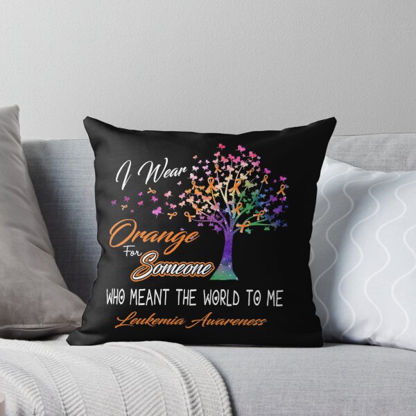 Item preview, I Wear Orange For Someone Leukemia Awareness designed and sold by Gillosina.