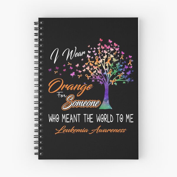 Item preview, I Wear Orange For Someone Leukemia Awareness designed and sold by Gillosina.