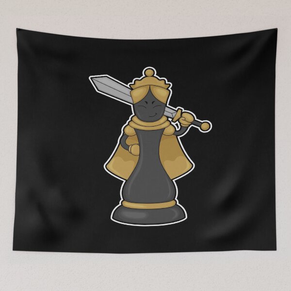 Item preview, Chess piece Queen at Chess with Sword designed and sold by Snabdesign84.