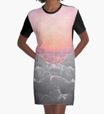 The Sun Is But A Morning Star Graphic T-Shirt Dress