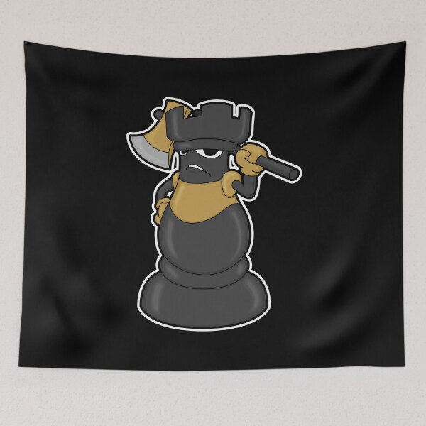 Item preview, Chess piece Rook at Chess with Axe designed and sold by Snabdesign84.