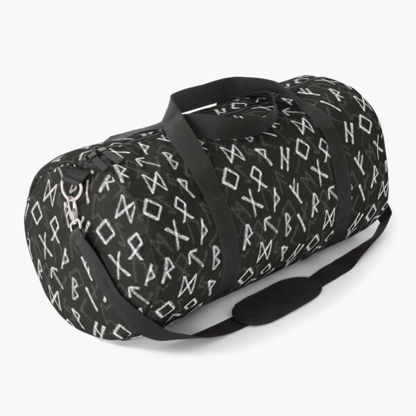 Artikelvorschau, Elder Futhark Norse Pagan Viking Runes Muster entworfen und verkauft von BluePagan.