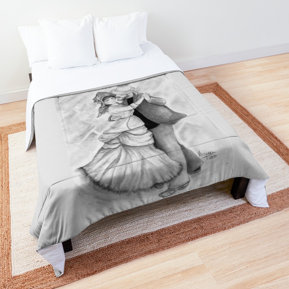 Painter Renoirs "Dancing in the City" Comforter