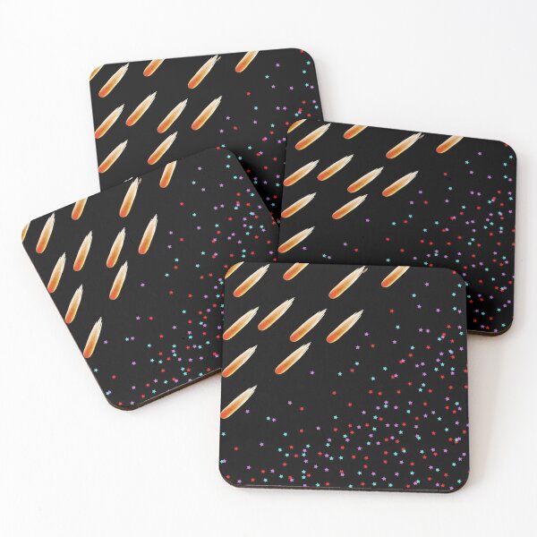 Item preview, Falling Stars Colored designed and sold by wataraadam.