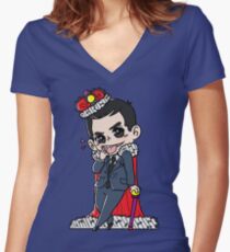 Moriarty Women's Fitted V-Neck T-Shirt