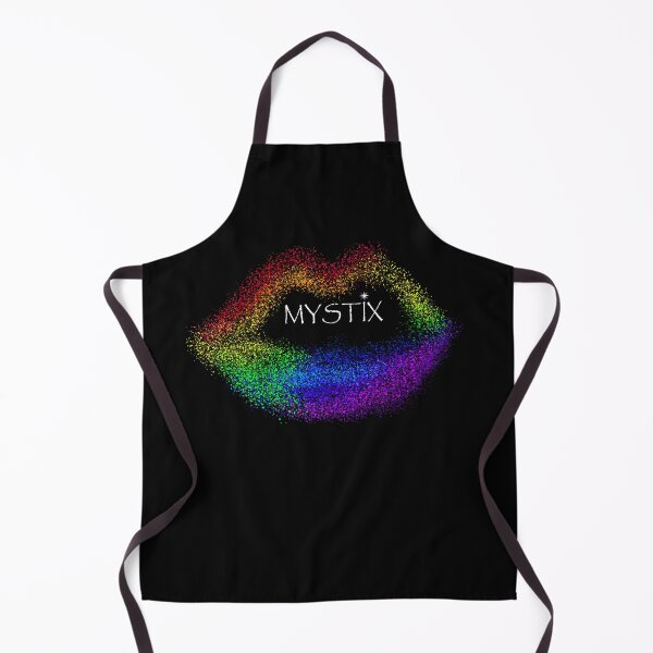 Item preview, Mystix brand rainbow abstract lips (KISS) designed and sold by MystixJack.