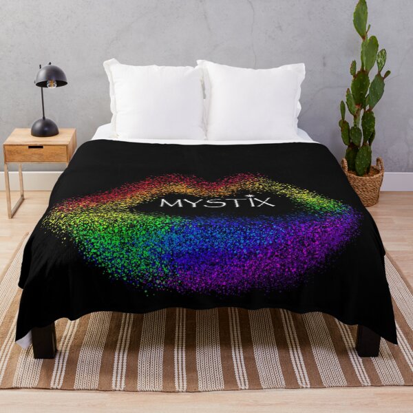 Item preview, Labios abstractos arcoíris de la marca Mystix (KISS) designed and sold by MystixJack.