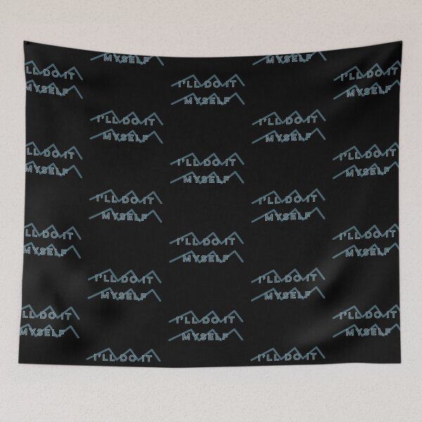 Item preview, Aquarius Zodiac Fun Quote in Blue and White designed and sold by AMSonArt.