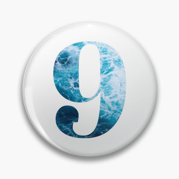 Item preview, Ocean Waves Number 9 designed and sold by LiveAndGlow.