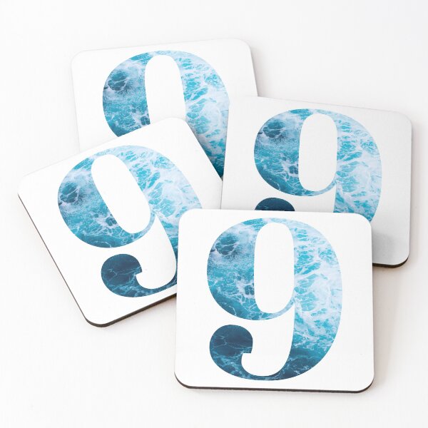 Item preview, Ocean Waves Number 9 designed and sold by LiveAndGlow.