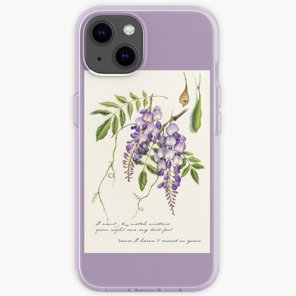 la glycine des lacs Coque souple iPhone