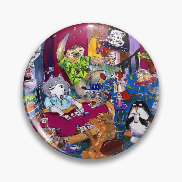 Item preview, Animal Casino designed and sold by LaharaIllustra.