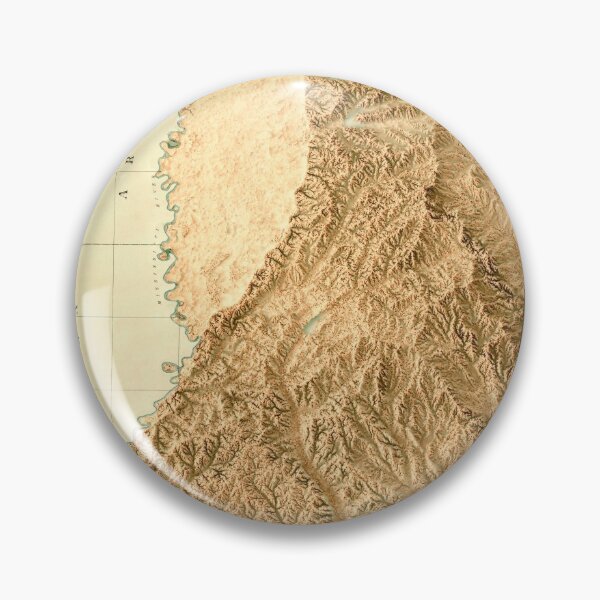 Artikelvorschau, 1878 Mississippi Reliefkarte 3D digital gerendert entworfen und verkauft von ThinkAboutMaps.