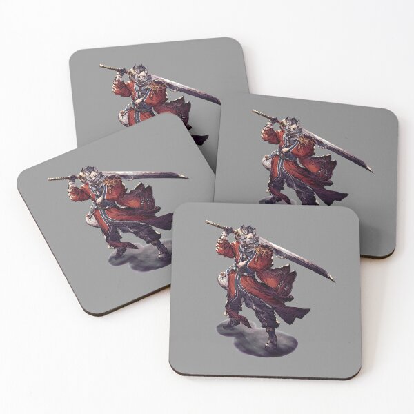 Item preview, Auron - War of the Visions: Final Fantasy Brave Exvius - Character Summon Official Artwork designed and sold by Krimsy.