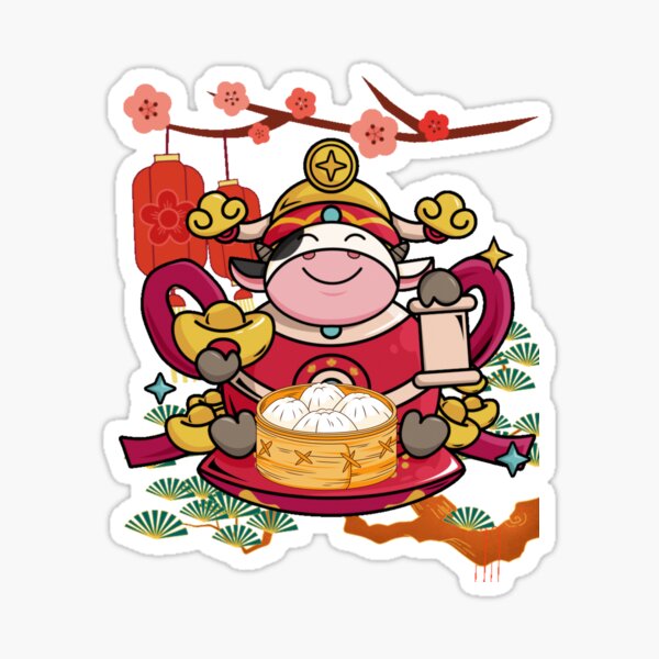 Chinese Food Is My Love Language Sticker By Foodgasm Redbubble 8230