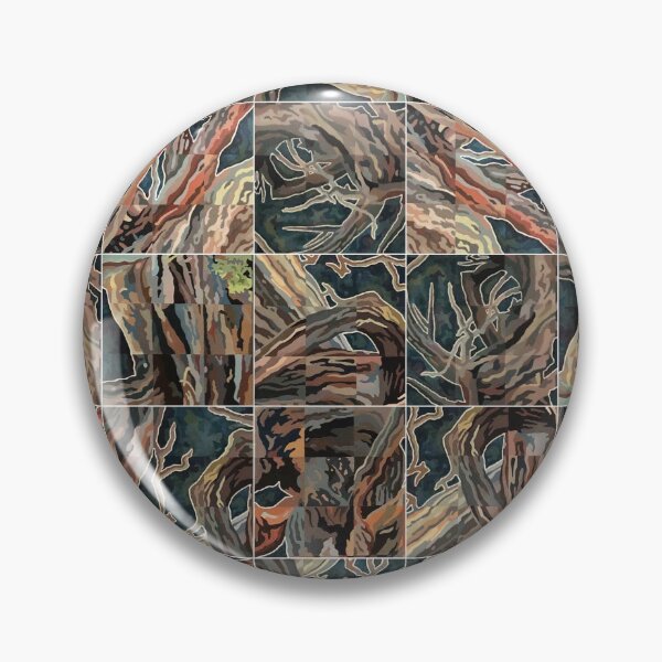 Item preview, Cypress Forest Roots Organic Tiles  designed and sold by jeff-jones.