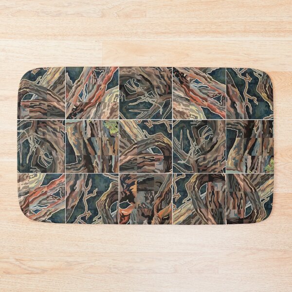 Item preview, Cypress Forest Roots Organic Tiles  designed and sold by jeff-jones.