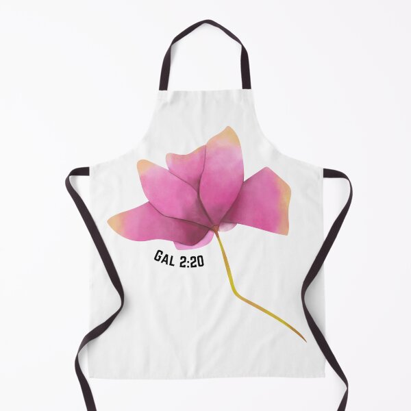 Item preview, Pink Flower Galatians 2:20 designed and sold by GeoTeasters.
