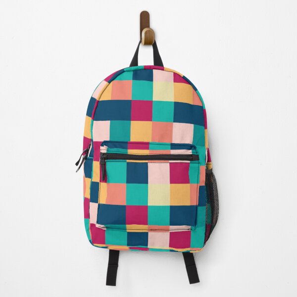 Item preview, Colorful Buffalo Check, squares seamless pattern designed and sold by IngaDesign.