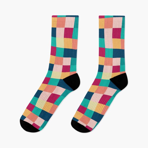 Item preview, Colorful Buffalo Check, squares seamless pattern designed and sold by IngaDesign.